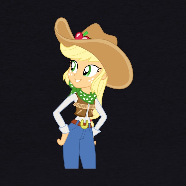 Cowgirl Applejack by CloudyGlow